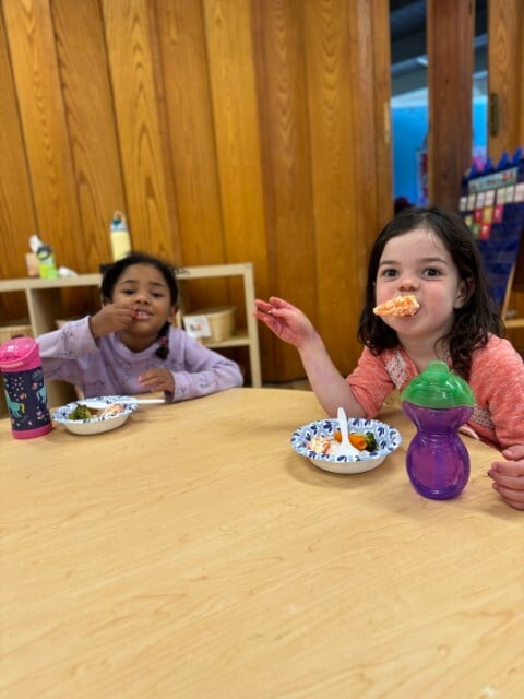 Eating (Vyolette and Emmie) - Copy